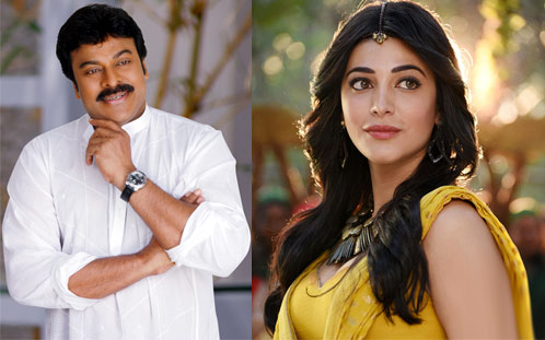 mega star chiranjeevi,151 movie,heroine shruti haasan,ram charan,pawan kalyan  కొడుకుకి ,తమ్మునికి,ఇప్పుడు అన్నకి కూడా..! 